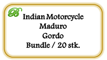 Indian Motorcycle Maduro Gordo, Bundle 20 stk. (86,00 DKK pr. stk.)